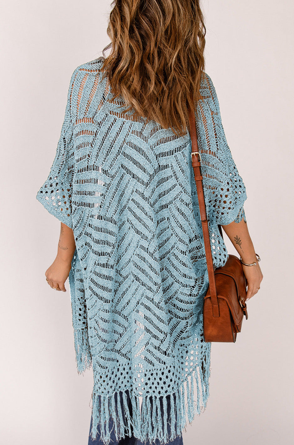 Open Front Cardigan Coverup in Five Colors!