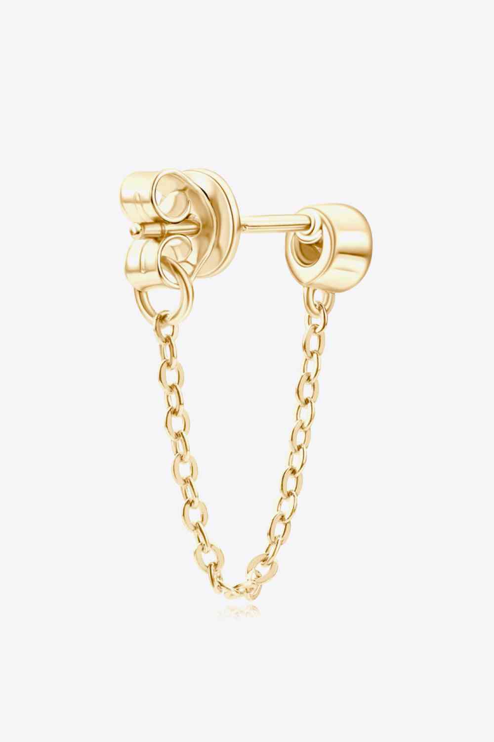 Moissanite Chain Earrings