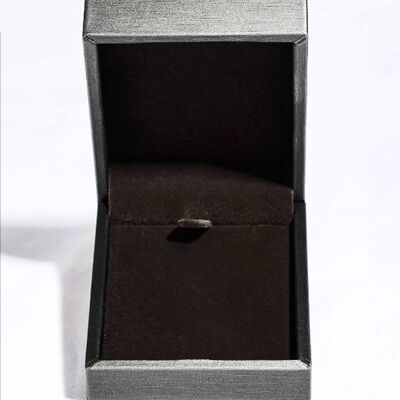 Classic Sterling and Moissanite Heart Necklace