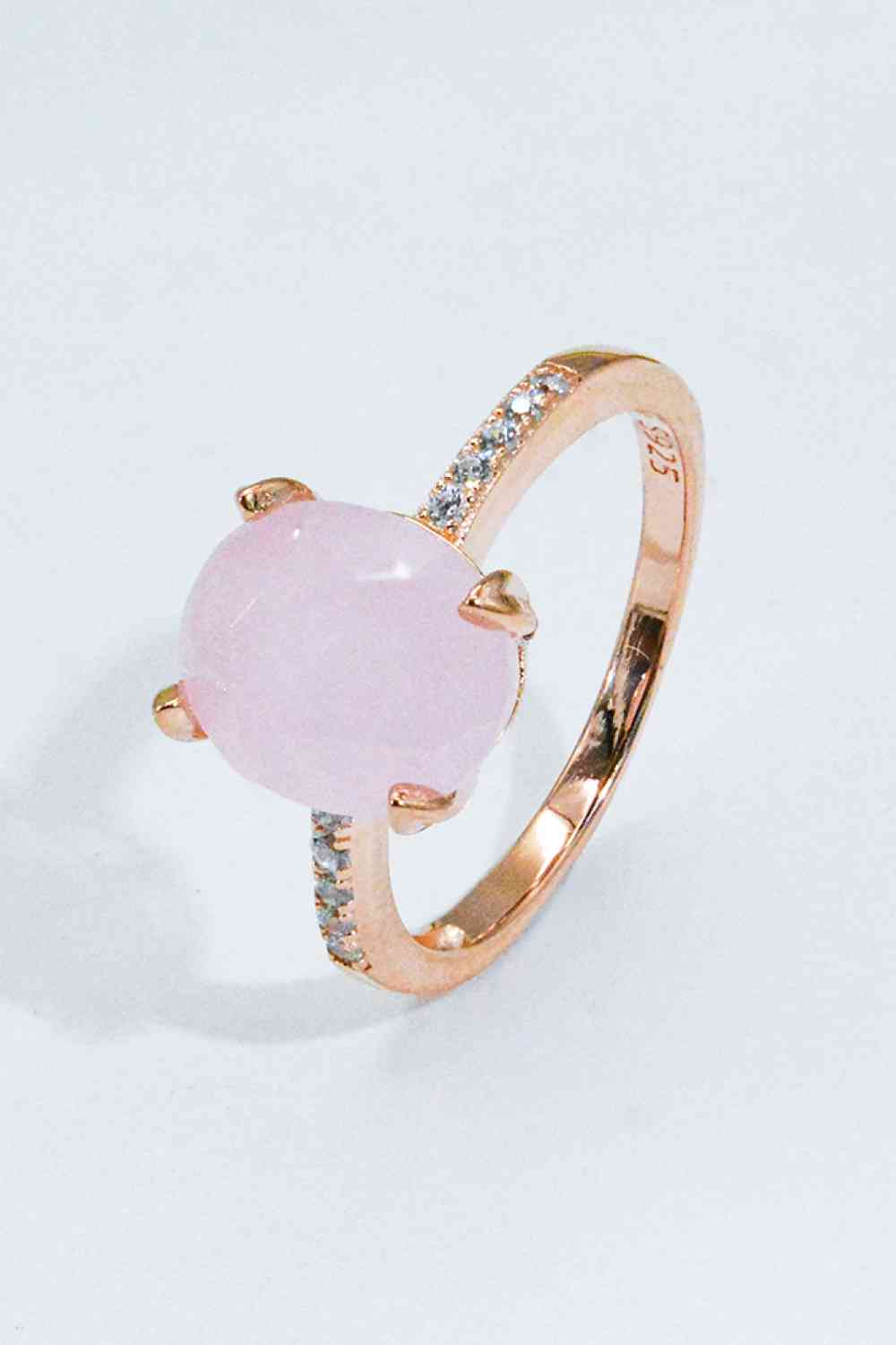 Rose Quartz Ring