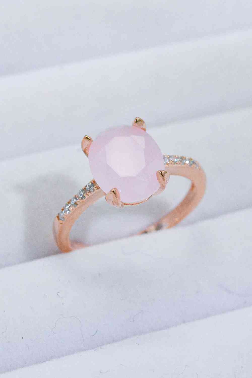 Rose Quartz Ring
