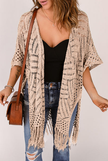 Open Front Cardigan Coverup in Five Colors!