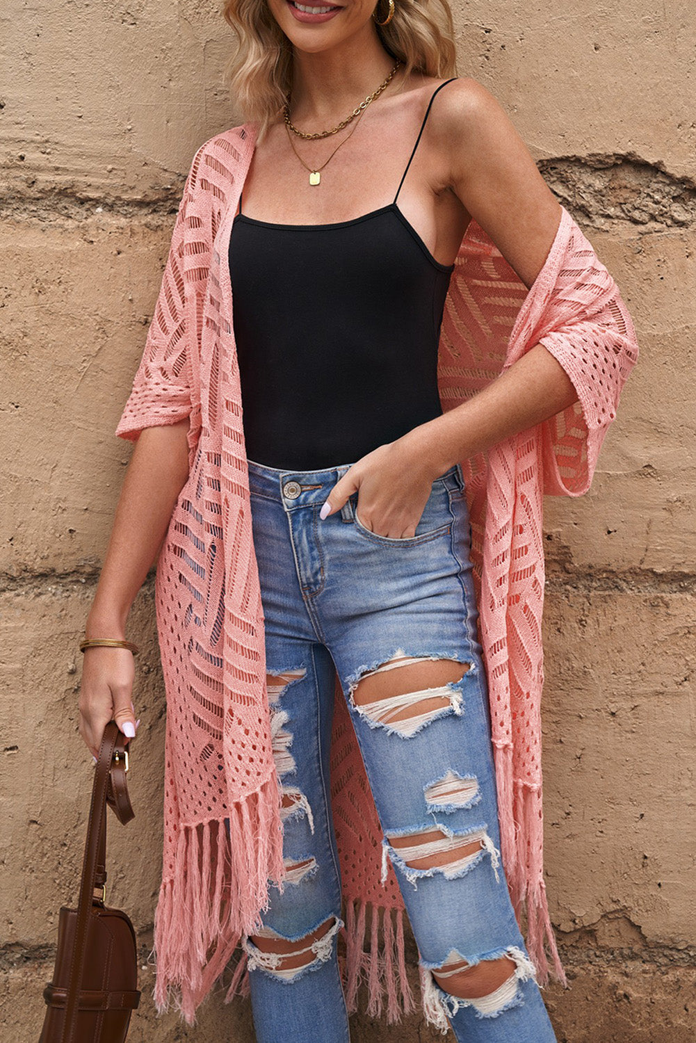 Open Front Cardigan Coverup in Five Colors!