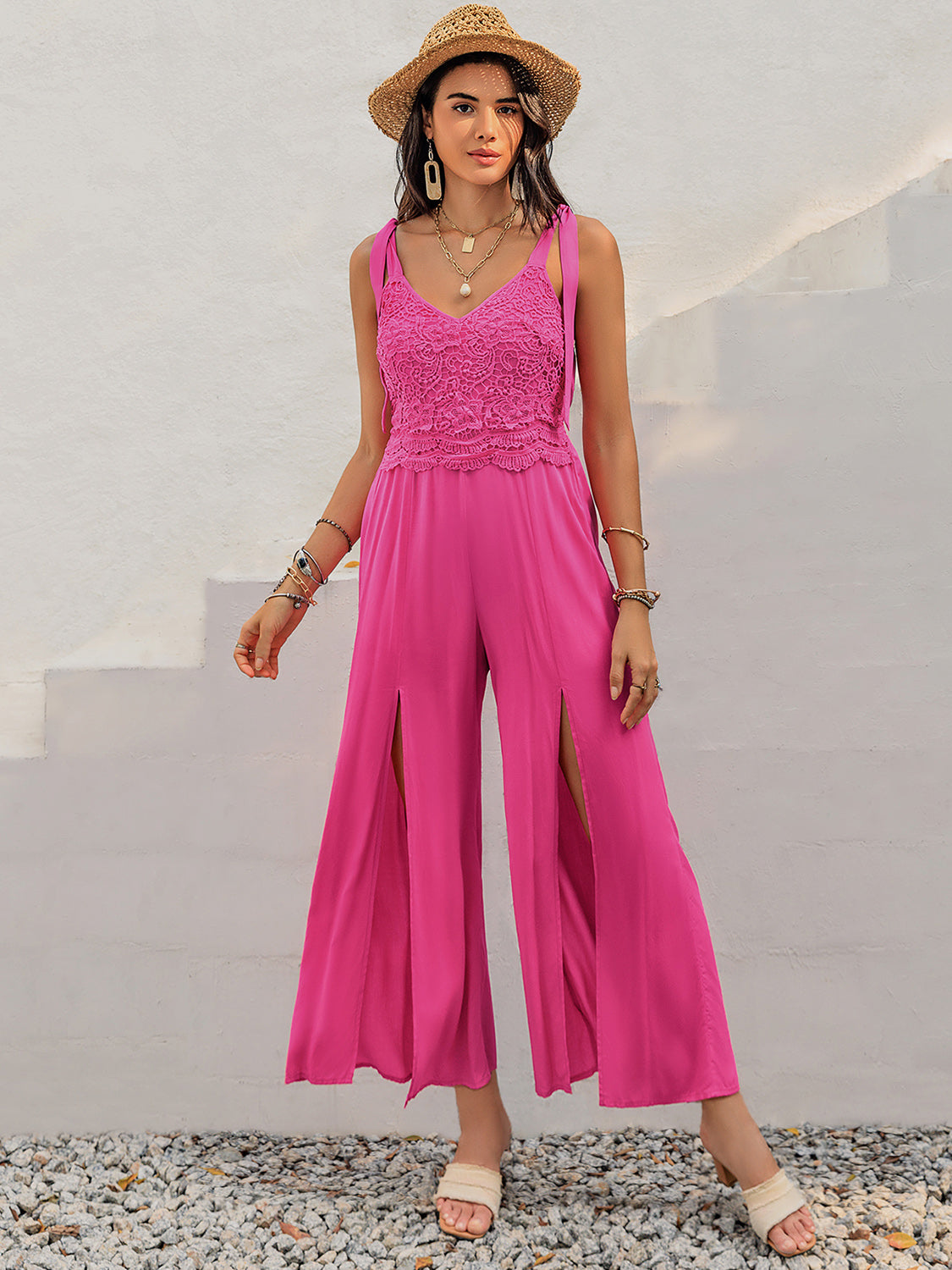 Spellcaster in Pink Jumpsuit